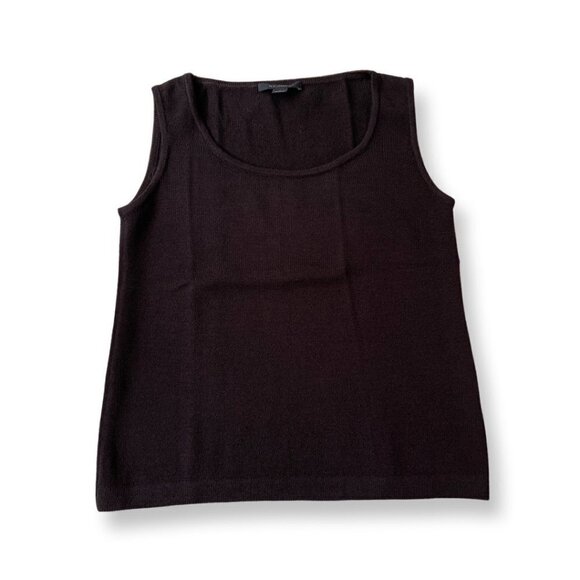 St. John brown  knitted tank top size S - Picture 1 of 5